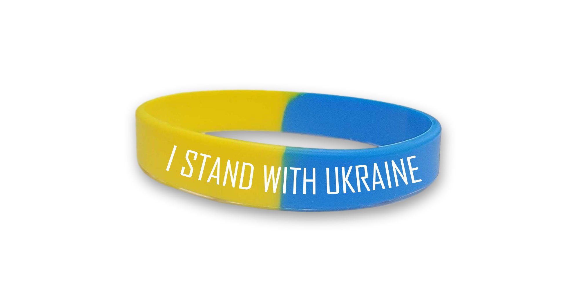 10 Pack I STAND WITH UKRAINE Rubber Bracelets Ukrainian National Flags –  Lymhy